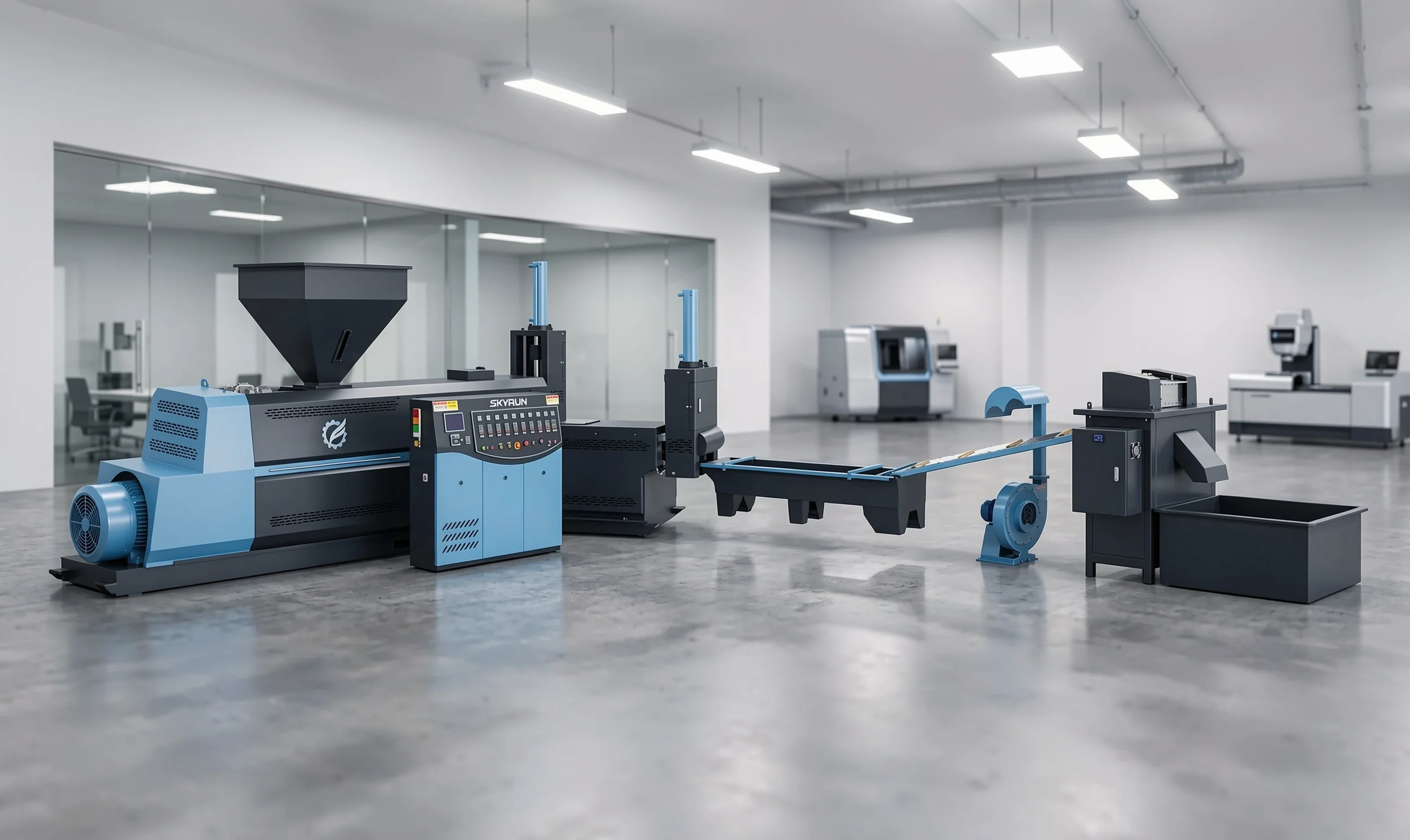 SJ-120 Double-stage Plastic Recycling Machine